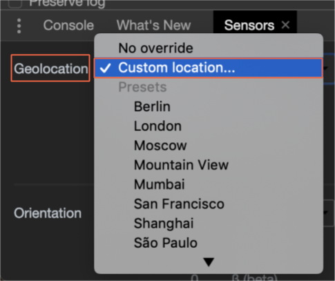 geolocation-custom-location